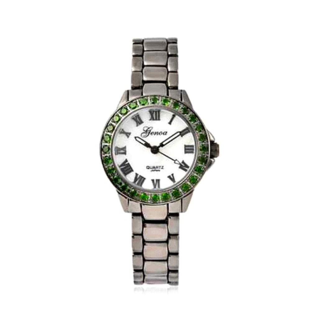 GENOA Chrome Diopside Miyota Japanese Movement Watch